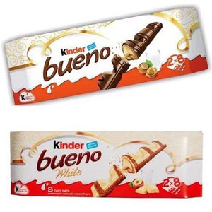 Barra de Chocolate Blanco Kinder Bueno de 43g, Snack de Chocolate Blanco Muy Barato al por Mayor para Exportación, Oblea Crujiente a Precio Económico - Product Image 5