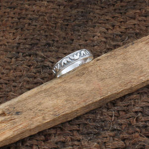 Wholesale 925 Sterling <b>Silver</b> Band <b>Ring</b> Minimalist <b>Ring</b> for Women <b>Men</b> Hallmarked Fine Jewelry Factory Price Ready to Ship - Product Image 5