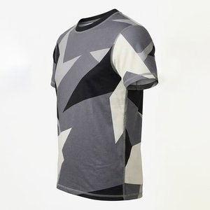 New Sales Custom Logo Sublimation Colors High Quality <b>100</b>% Cotton <b>Polyester</b> Men's Casual Half Sleeve T-shirt Plain O-neck Shirts - Product Image 3