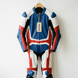 Combinaison en cuir pour moto faite à la main |   Équipement de course moto sur mesure pour hommes, femmes et enfants - Product Image 6
