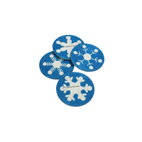 Sous-verres perlés faits main personnalisés, dernières créations décoratives perlées personnalisées, sous-verres promotionnels perlés, cadeau pour la maison