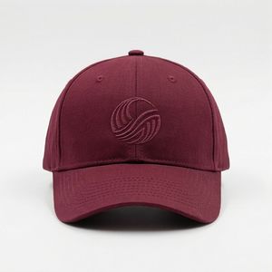 Casquettes de baseball avec logo Bourgogne Swirl, unisexe, haute qualité, style mode masculin, vente en gros, casquette rafraîchissante, vêtements de style, premium pour femmes A1 - Product Image 1