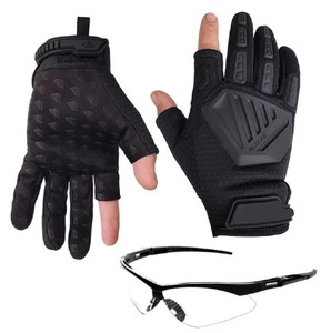 Guantes Tácticos de Medio Dedo para Hombre, Resistentes a Pinchazos, Multiusos, con Múltiples Capas de Costuras y Diseño Antideslizante - Product Image 6