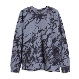 เสื้อสเวตเชิ้ตคอกลมโอเวอร์ไซส์สำหรับผู้ชาย พิมพ์ลายแบบซับลิเมชั่น ผ้าเฟรนช์เทอร์รี่ สวมใส่สบายๆ ในฤดูใบไม้ร่วง ทรงปกติ ผลิตจากโพลีเอสเตอร์ 100% - Product Image 1
