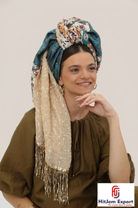 Soft Lightweight Womens Square Scarves Stylish Fashion <b>Accessories</b> Low MOQ Bulk OEM Customized Fabric Manufacturer - Product Image 6