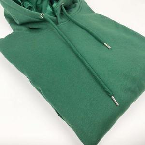 Sweat-shirt à capuche vert, couleur unie, coupe classique, décontracté, en molleton tricoté, pour l'automne, avec logo imprimé sur le devant - Product Image 4