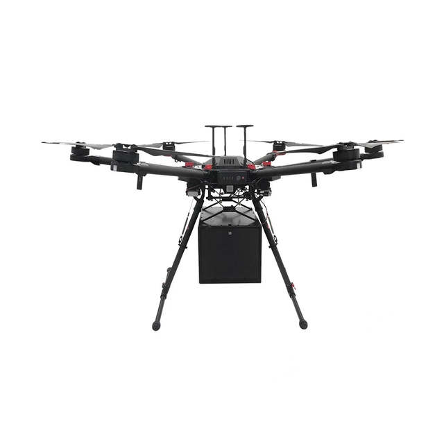 Drone Payload Accessories M600 Drone Delivery Drop Box Quick Release Mechanism Compatible with Air & Trucking