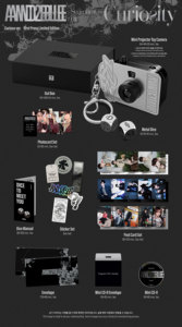AND2BLE - [ SECUENCIA 01 : CURIOSIDAD ] (VERSIÓN CURIOUS) Álbum de K-Pop en CD, el Más Vendido en Corea, para Todas las Edades - Product Image 5