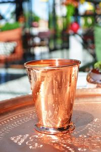 Verre à shot décoratif en cuivre imprimé de haute qualité, capacité de 12 oz, design luxueux pour la décoration de la maison à prix de gros - Product Image 2