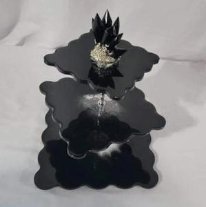 ฐานวางเค้กเรซิ่น 2 ชั้น รุ่น Royal Design Nautical Love ตกแต่งบ้านแบบรักษ์โลก พร้อมขนาดสั่งทำพิเศษจากอินเดีย - Product Image 1