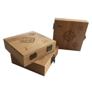 Caja de Madera con Cerradura, Logotipo Personalizado, Regalo de Boda, Empaque de Madera, Cajas de Madera y Bambú, Caja de Regalo, Artesanías Naturales - Product Image 3