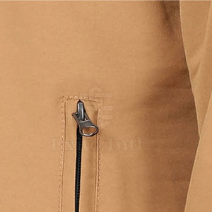 Chaqueta Bomber de Invierno para Hombre, Resistente al Viento, con Cuello Alto y Logotipo Frontal, Material de Nailon/Poliéster, Alta Calidad, Venta al Por Mayor - Product Image 6