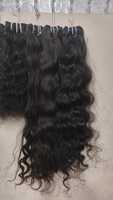 Extensions de Cheveux Humains Vierges Indiens de Temple, 100% Non Transformés, Qualité Supérieure, Ondulés, Double Trame Faite à la Machine, Luxe