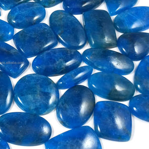 Lot en gros de pierres précieuses naturelles d'apatite en vrac, cabochons semi-précieux, pierres de guérison pour bijoux enroulés de fil - Product Image 3