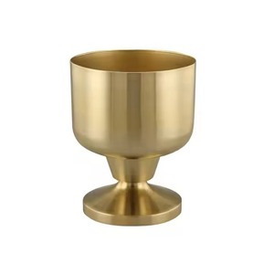 Maceta de Metal de Diseño para Interiores y Exteriores, Contenedor Decorativo para Plantas y Flores, Decoración para Hogar y Jardín - Product Image 4