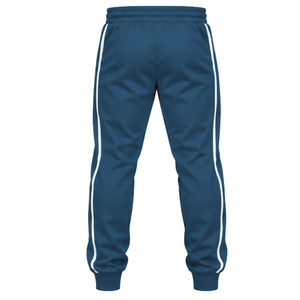 Ensemble de survêtement décontracté pour homme avec capuche, veste de sport zippée de qualité supérieure, pantalon de jogging à taille élastique, vêtements de fitness et de course - Product Image 5