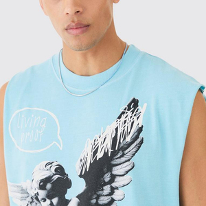 Breathable <b>Loose</b> Men's <b>Tank</b> <b>Tops</b> Sleeveless Bodybuilding Round Neck Quick Dry Sport <b>Tank</b> <b>Top</b> for Men Customizable Summer <b>Tops</b> - Product Image 3