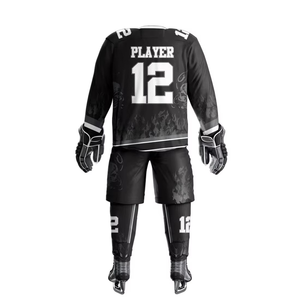 Ensembles d'uniformes de hockey sur glace personnalisés de haute qualité, fabrication directe en usine, prix de gros - Product Image 4