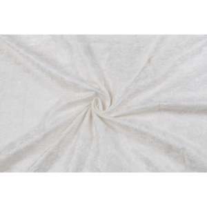 Tissu en dentelle teignable, broderie florale Chanderi, blanc cassé, 44 pouces de large par yard - Product Image 4