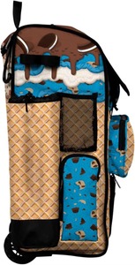 Mochila de Béisbol y Sóftbol Personalizada con Compartimento para Zapatos, Bolsa con Ruedas para Bate y Gancho para Casco de T-Ball, Mochila Juvenil para Bate de Béisbol - Product Image 5