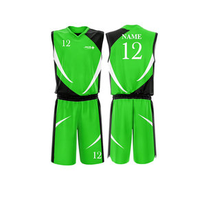 Dernier design, faible MOQ, uniforme d'équipe de basketball, service OEM, uniforme de basketball léger de bonne qualité à vendre - Product Image 1