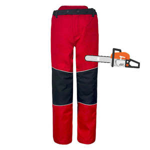 Pantalones de Trabajo de Alta Visibilidad para Hombre, Reflectantes, Resistentes al Fuego, con Protección para Motosierra, Paneles Negros, Material de Poliéster, Uso en Exteriores, Logotipo Personalizado - Product Image 6