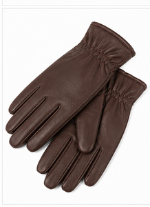 Gants de mode d'hiver pour hommes et femmes, en cuir, chauds, doublés de polaire, compatibles écran tactile, pour l'extérieur, vente en gros - Product Image 4