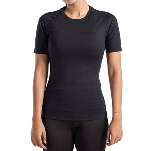 Camiseta Deportiva de Compresión, Talla Grande, con Logotipo Personalizado Bordado, Holgada, de Secado Rápido, para Verano, Gimnasio, Entrenamiento, Deportes - Product Image 5