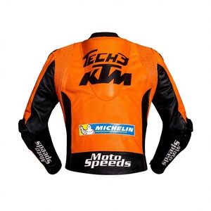 เสื้อแจ็คเก็ตมอเตอร์ไซค์หนังจิงโจ้แบบสั่งทำพิเศษ Danilo Petrucci MotoCP สำหรับแข่งรถ/เสื้อแจ็คเก็ต CE - Product Image 2
