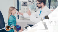 Lampe à fente numérique portable ophtalmique à bas prix pour examen oculaire en clinique ophtalmologique, grossissement 6,5X