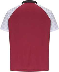 Camiseta de baloncesto de poliéster con logo personalizado para hombre, diseño liso, estilo holgado, para sublimación (tipo polo de malla) - Product Image 6