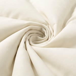 Chaqueta acolchada con capucha para hombre, color blanco crema, chaqueta acolchada de invierno con capucha ajustable, cremallera completa y bolsillos laterales - Product Image 6