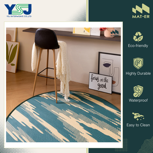 Alfombras de Exterior Resistentes a la Corrosión e Impermeables de Buena Calidad Hechas en Tailandia, Alfombra Redonda de Plástico 100% Polipropileno a Bajo Precio - Product Image 5