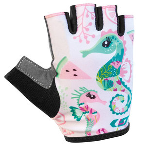 Gants de cyclisme demi-doigts avec imprimé hippocampe, maille respirante, unisexe, pour l'été et le fitness - Product Image 6