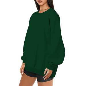 Nuevo Conjunto Deportivo Personalizado para Mujer, Sudadera Holgada y Pantalones Cortos Acampanados - Product Image 2