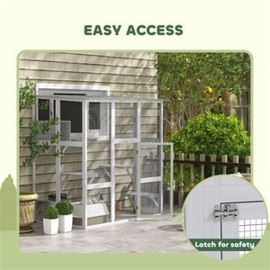 Cage pour chat, maison confortable pour animaux de compagnie et meubles - Product Image 1