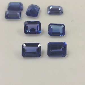 แทนซาไนต์สีน้ำเงินธรรมชาติ 8x6 มม. ทรงแปดเหลี่ยม คุณภาพดีที่สุด พลอยหลวมสำหรับทำเครื่องประดับ รีดดิ้ง เมาน์เทน เจมส์ น้ำหนักประมาณ 1 กะรัต - Product Image 4