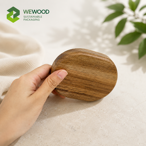 Porte-savon en bois massif écologique, porte-savon en bois naturel pour salle de bain, comptoir de cuisine - Product Image 5