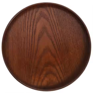 82 Handmade Wooden Charger Plate Featuring Sustainable Mango Wood Decorative Epoxy Resin Emerald Design Classic Stand - Product Image 5