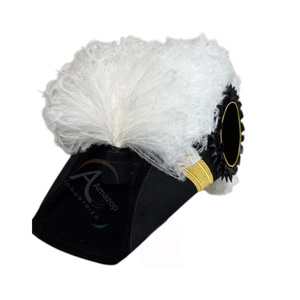 หมวกอัศวินเทมพลาร์สีขาวประดับขนนก สำหรับพิธีกรรมเมสัน คุณภาพพรีเมียม ราคาประหยัด จากผู้ผลิต OEM - Product Image 4