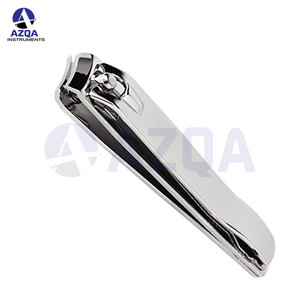 Coupe-ongles en acier inoxydable en gros avec design à levier motif visage souriant estampé pour le soin des ongles des mains et des pieds - Product Image 5