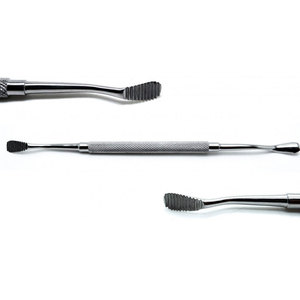 Limes à os manuelles en acier inoxydable, surfaces texturées, réutilisables, légères, pour interventions orthopédiques, instruments médicaux - Product Image 1