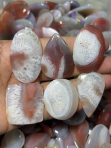 Piedra de Ágata de Botsuana 100% Natural, Precio al por Mayor, Joyería Artesanal de Ágata de Botsuana, Ideal para la Fabricación de Joyas de Ágata - Product Image 3