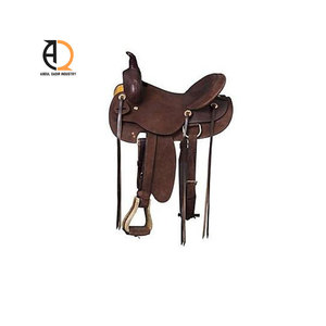 Ensemble complet de selle anglaise pour cheval, équipement d'équitation en cuir - Product Image 5