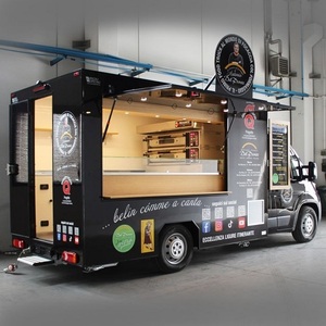 New Grade Fully Equipped 4-Wheel Restaurant Bakery Mobile Food Truck <b>Large</b> Capacity 2-Year Warranty for Outdoor Fast Food - Product Image 3