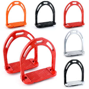 Estribos Ecuestres Profesionales de Seguridad, de Acero Inoxidable, Ligeros, Estándar Internacional, Ajustables, para Eventing y Equitación Western - Product Image 2