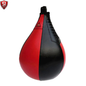 Speed Ball PU Leather <b>Boxing</b> Reflex <b>Bag</b> Black Orange Hanging <b>Punching</b> <b>Bag</b> for Training Practice - Product Image 3