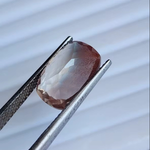 Increíble! Piedra Preciosa Suelta de Oregón, Corte Schiller Rosa Intenso, 7X11 MM, 100% Natural, Forma de Cojín, Facetada, para Joyería - Product Image 6