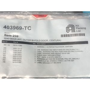 ชุดอุปกรณ์ AMAT 0240-06426, ประตูบานพับคู่ด้านนอก, CENTURA - อุปกรณ์และอะไหล่เซมิคอนดักเตอร์ระดับโลกที่เชื่อถือได้ - Product Image 3