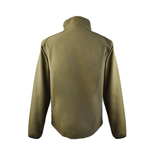 Chaquetas tácticas softshell ecológicas de tamaño personalizado para hombre, impermeables, transpirables, con cierre de cremallera. - Product Image 2